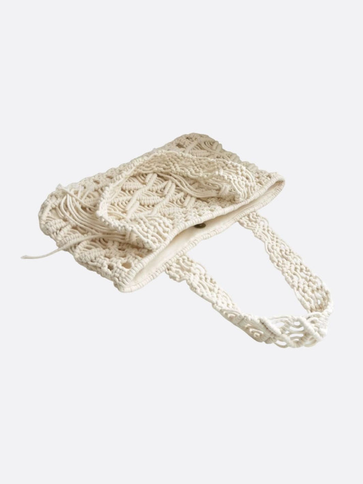 Macrame tote bag