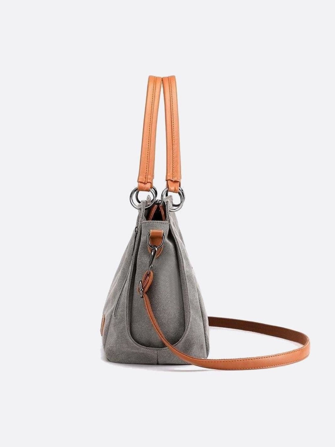 Canvas shoulder bag