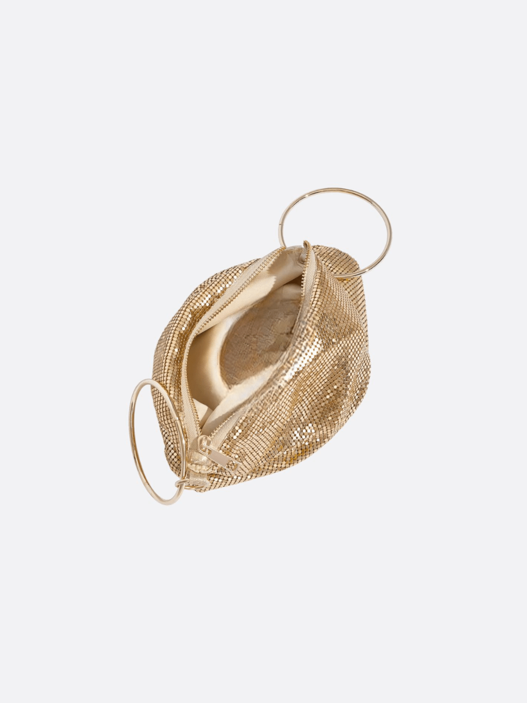 Gold evening bag<br>Aurea
