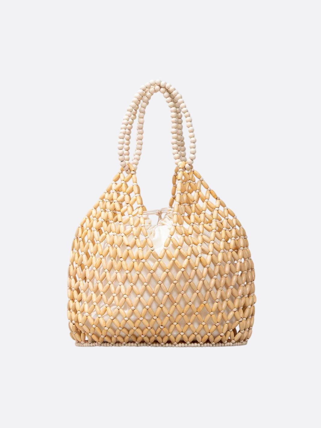 sac perle beige