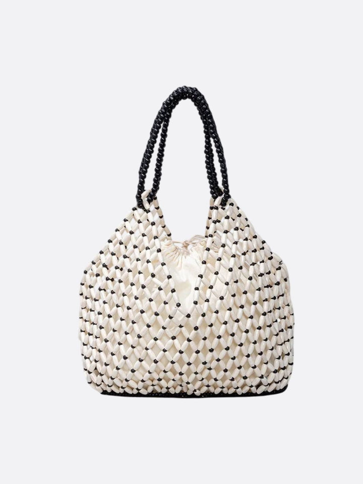 sac perle blanc