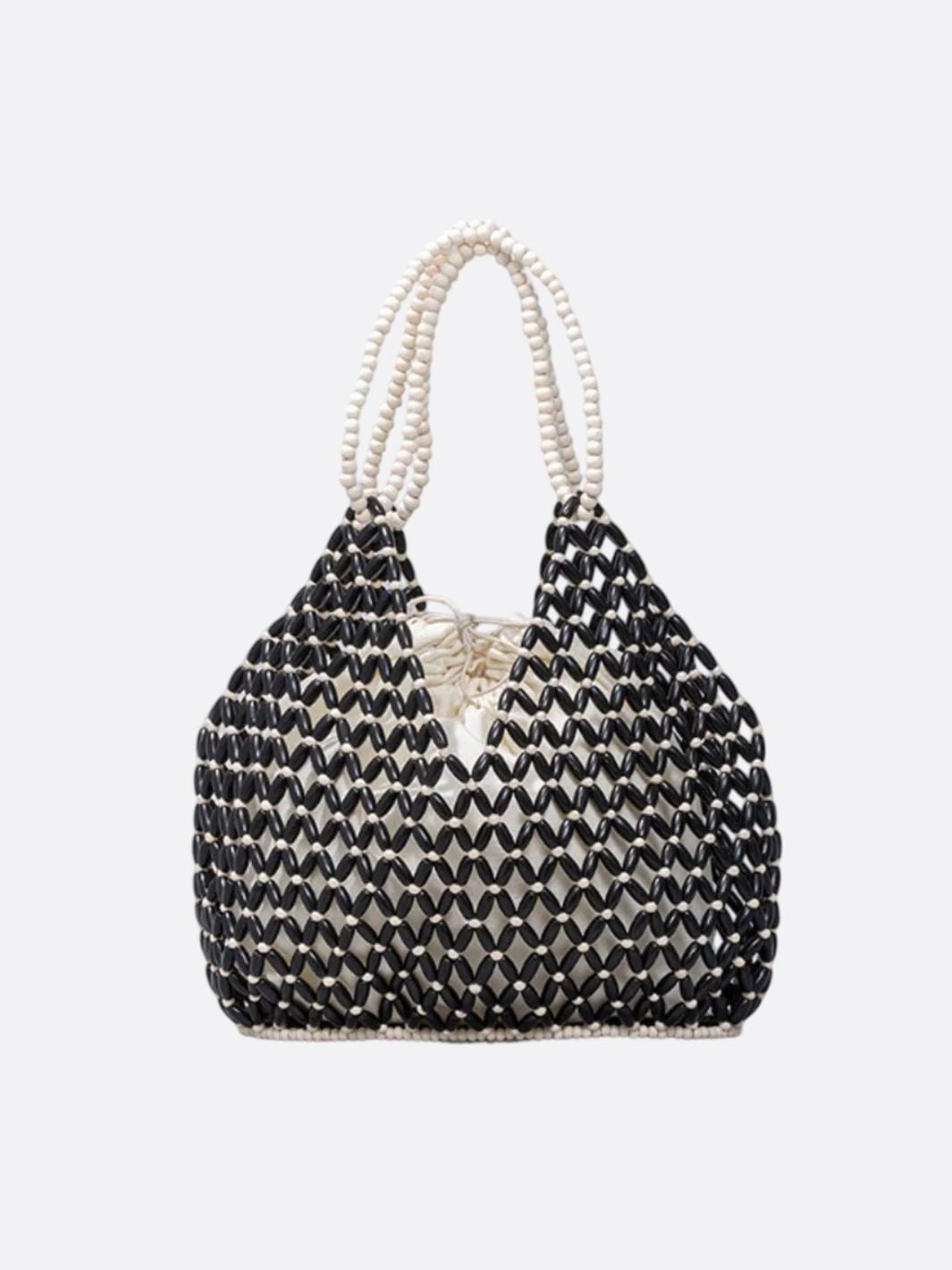 sac perle noir